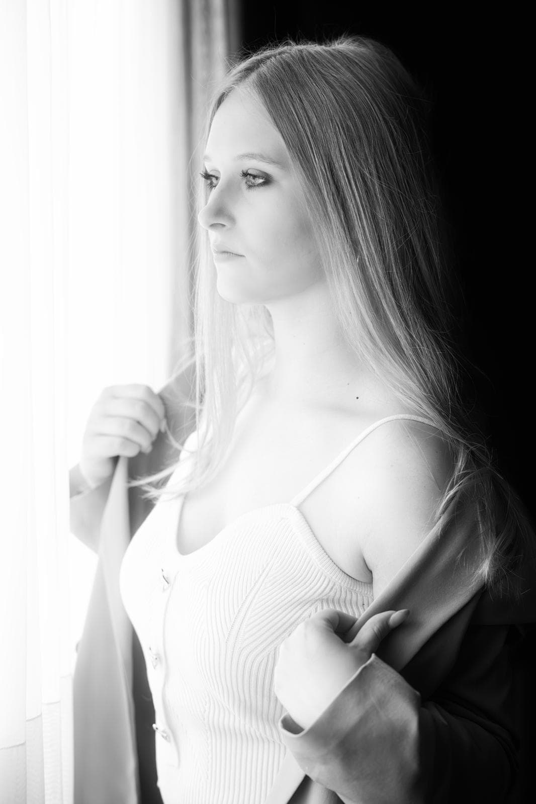Portret van Mirthe Claes uit een recente editoriale shoot